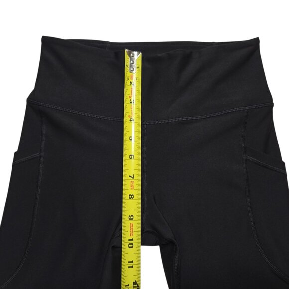 Old Navy Leggings Womens Small Black Active Powersoft High Rise Go Dry Pockets - Picture 6 of 12